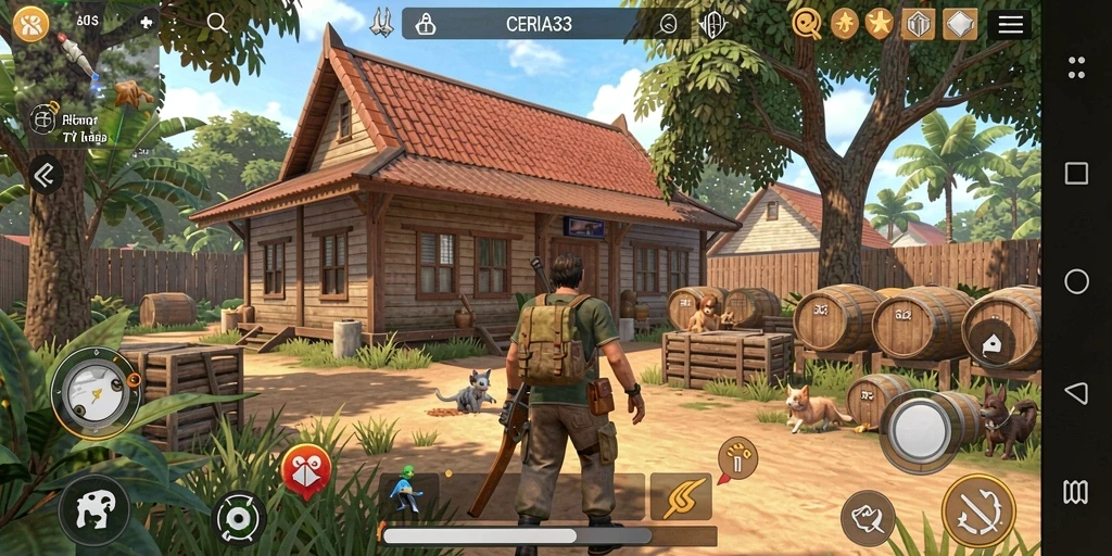 Gameplay seru di dunia terbuka tanpa batas.