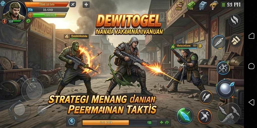 Screenshot DEWITOGEL menunjukkan aksi strategi yang mendebarkan.