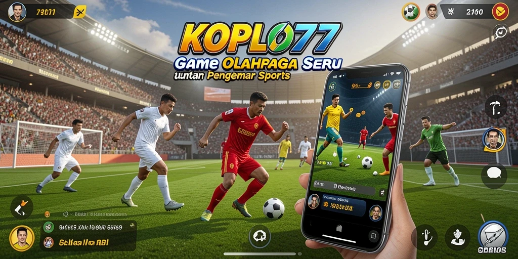 Screenshot gameplay seru dari KOPLO77 yang menunjukkan aksi olahraga mendebarkan.