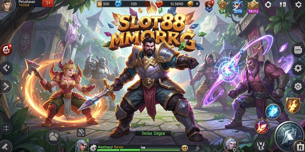 Tampilan gameplay SLOT88 yang mendebarkan dan interaktif.