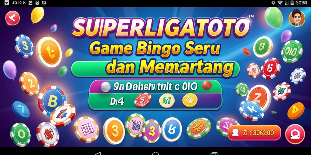 Tampilan gameplay <strong>SUPERLIGATOTO</strong> yang penuh warna dan interaktif.